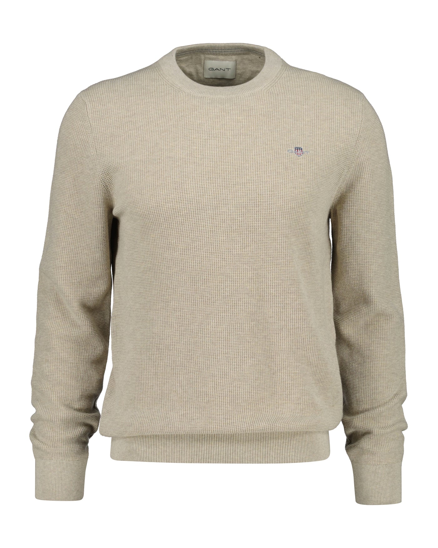 GANT TEXTURED C-NECK
