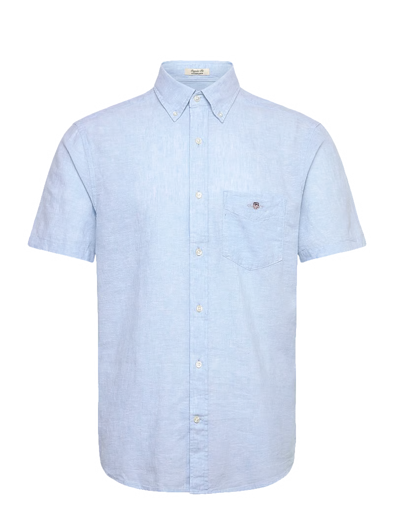 GANT REG COT/LIN SS SHIRT