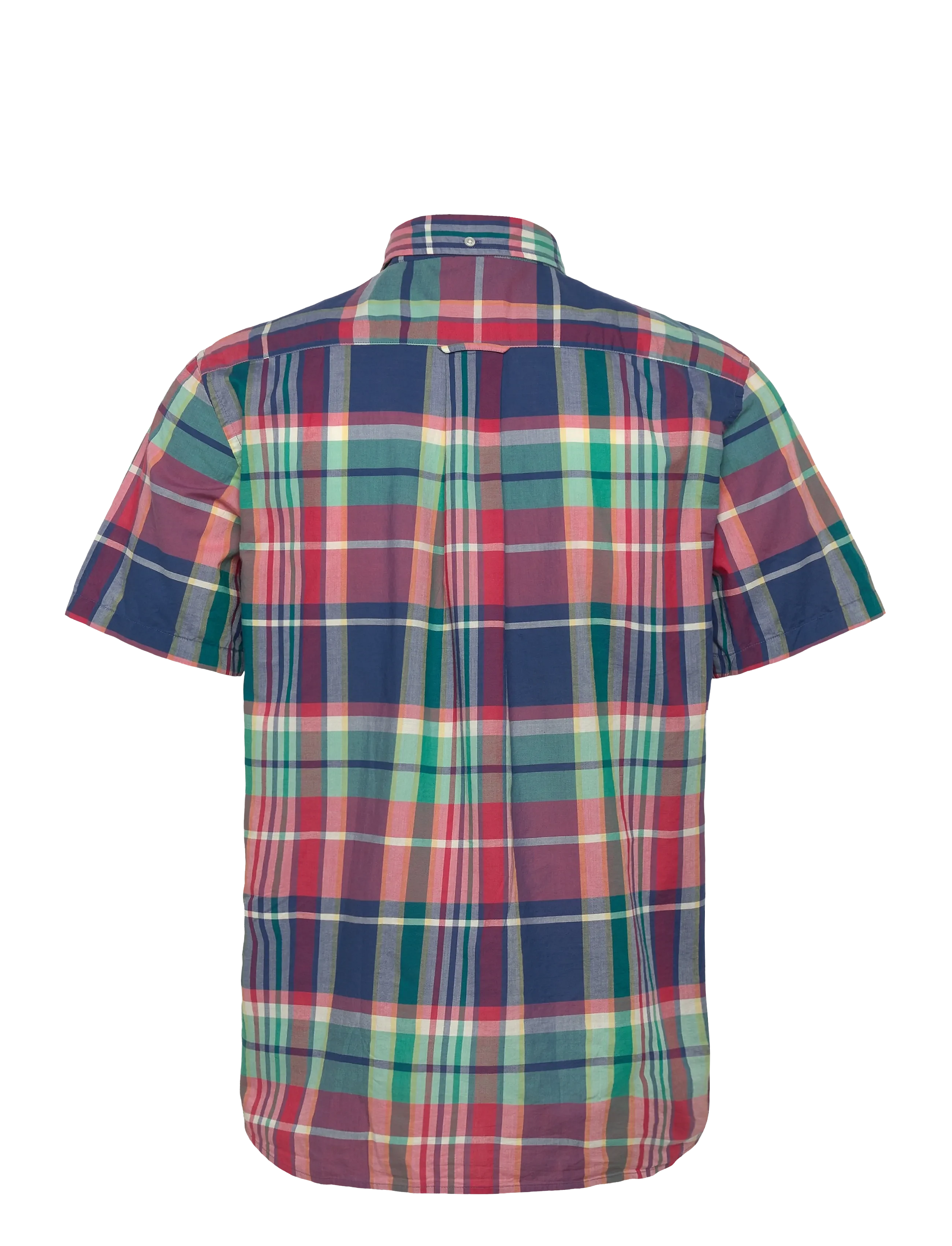 GANT REG MADRAS CHECK SS SHIRT
