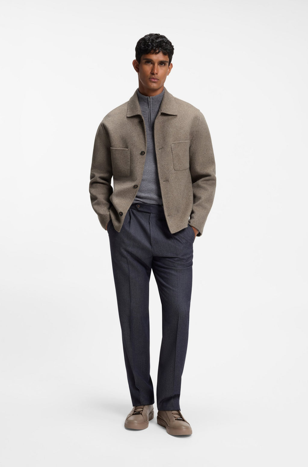 BOSS BLACK CARPER WOOL JACKET