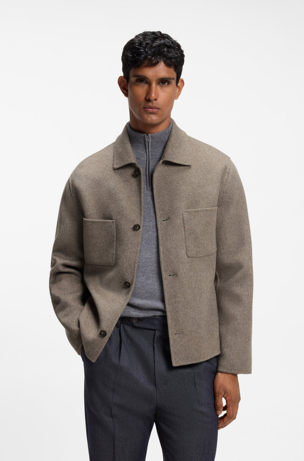 BOSS BLACK CARPER WOOL JACKET