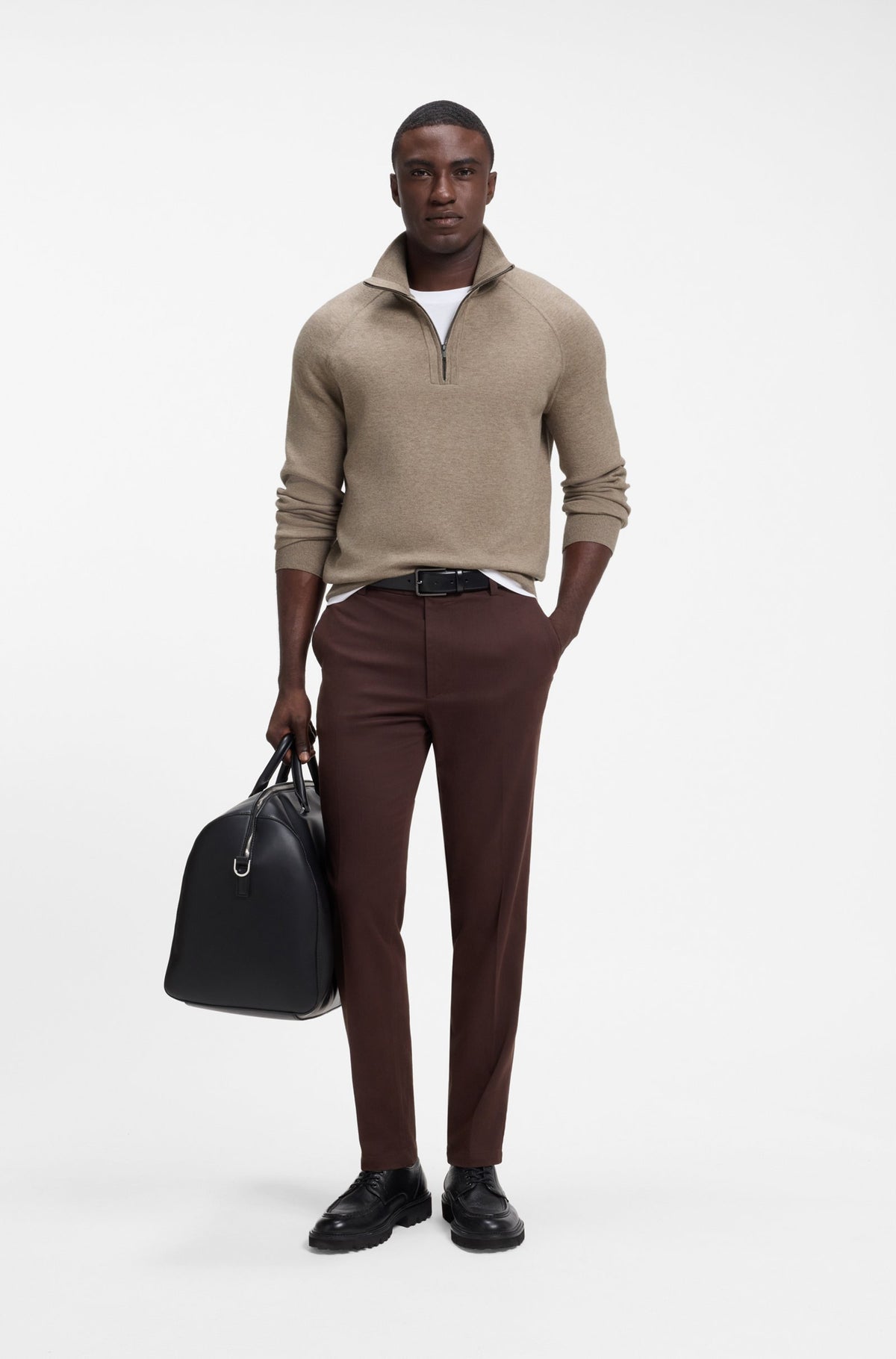 BOSS BLACK FABIO HALF-ZIP