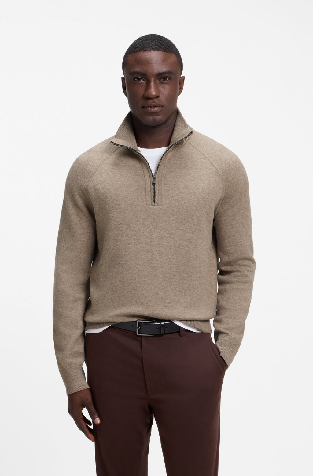 BOSS BLACK FABIO HALF-ZIP