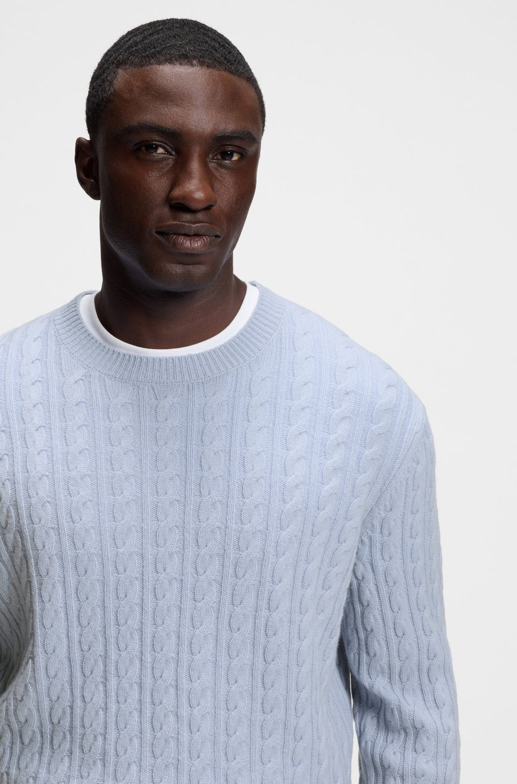 BOSS BLACK FURLAN CABLE KNIT