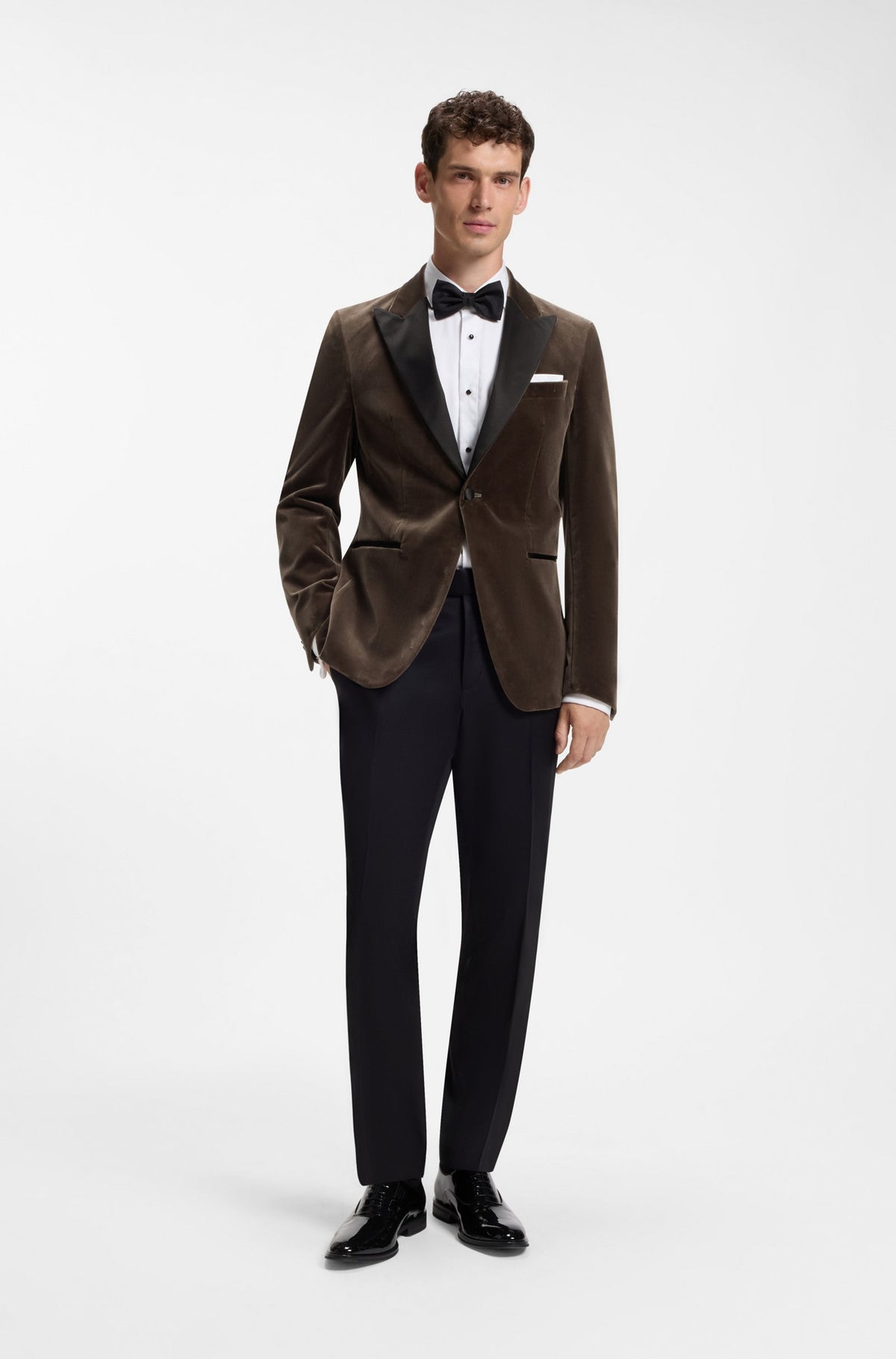 BOSS BLACK TUX VELVET KAVAJ