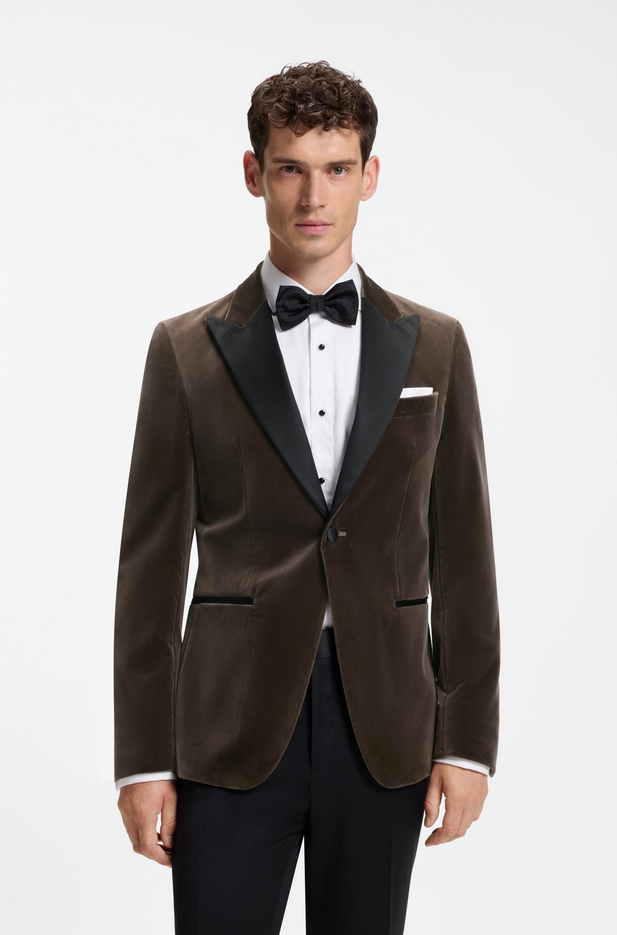 BOSS BLACK TUX VELVET KAVAJ