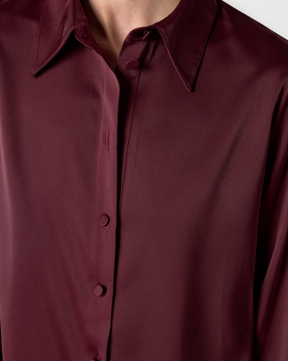 MARVILLE ROAD LEONIE SATIN SHIRT