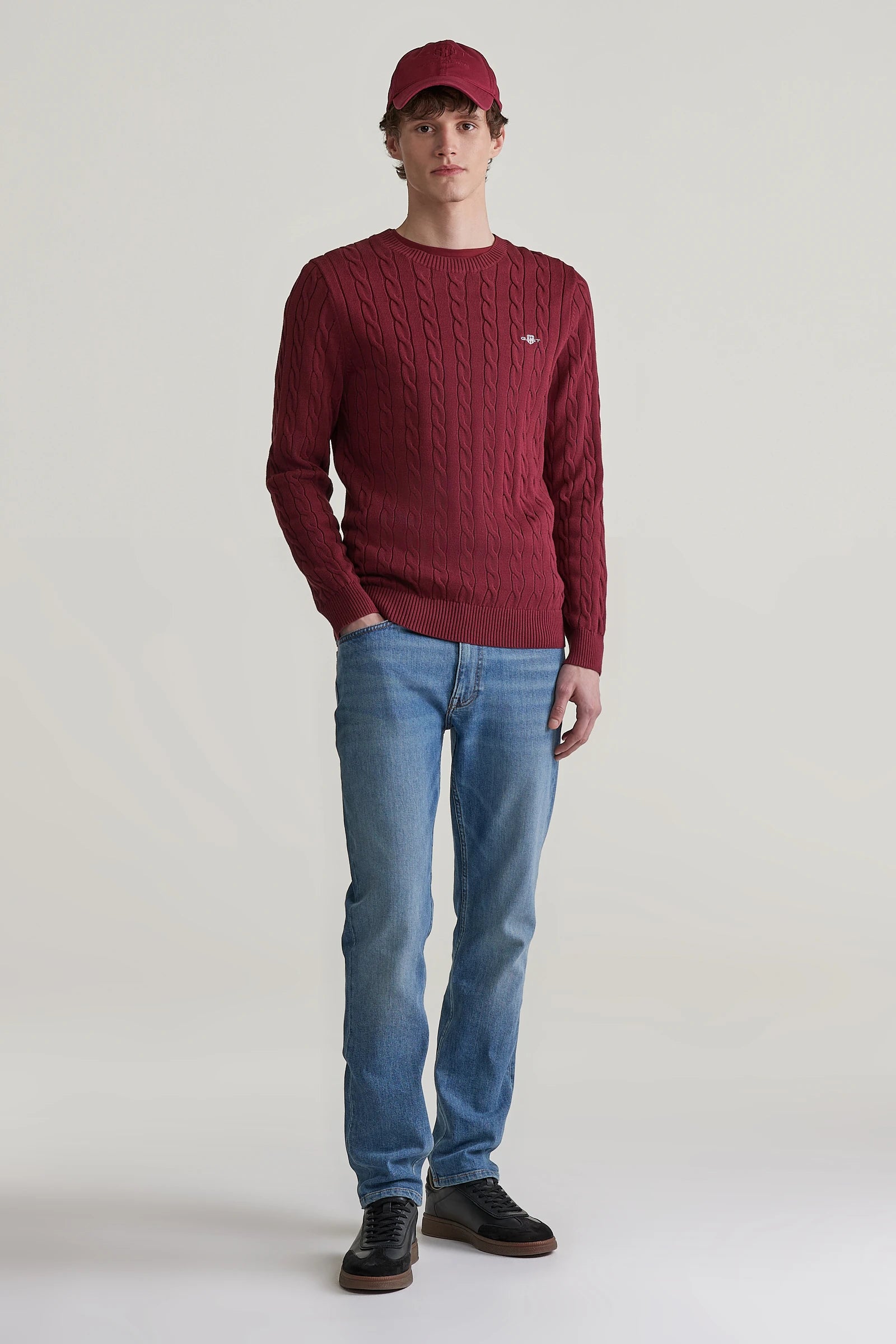 GANT CABLE C-NECK