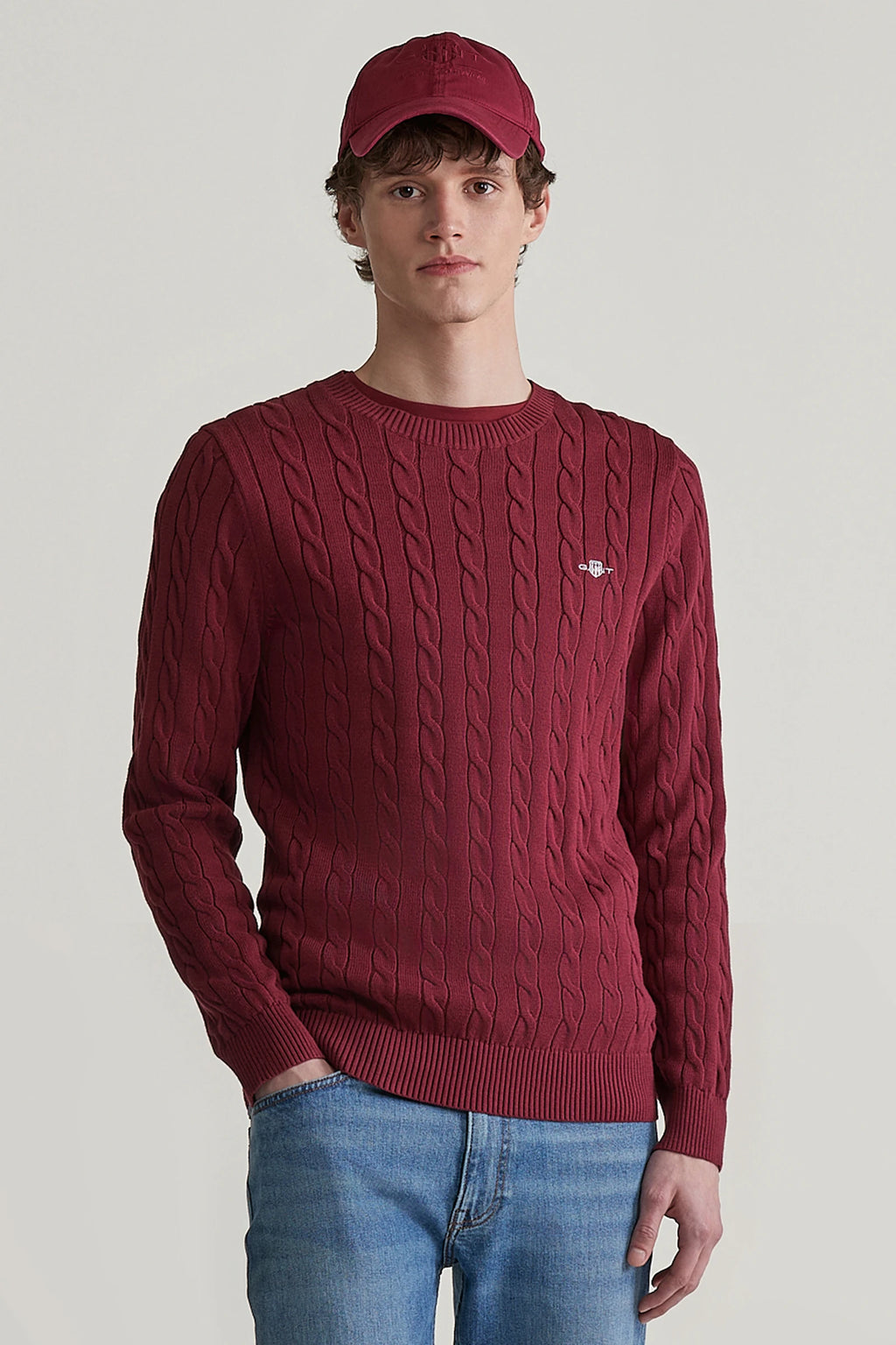 GANT CABLE C-NECK