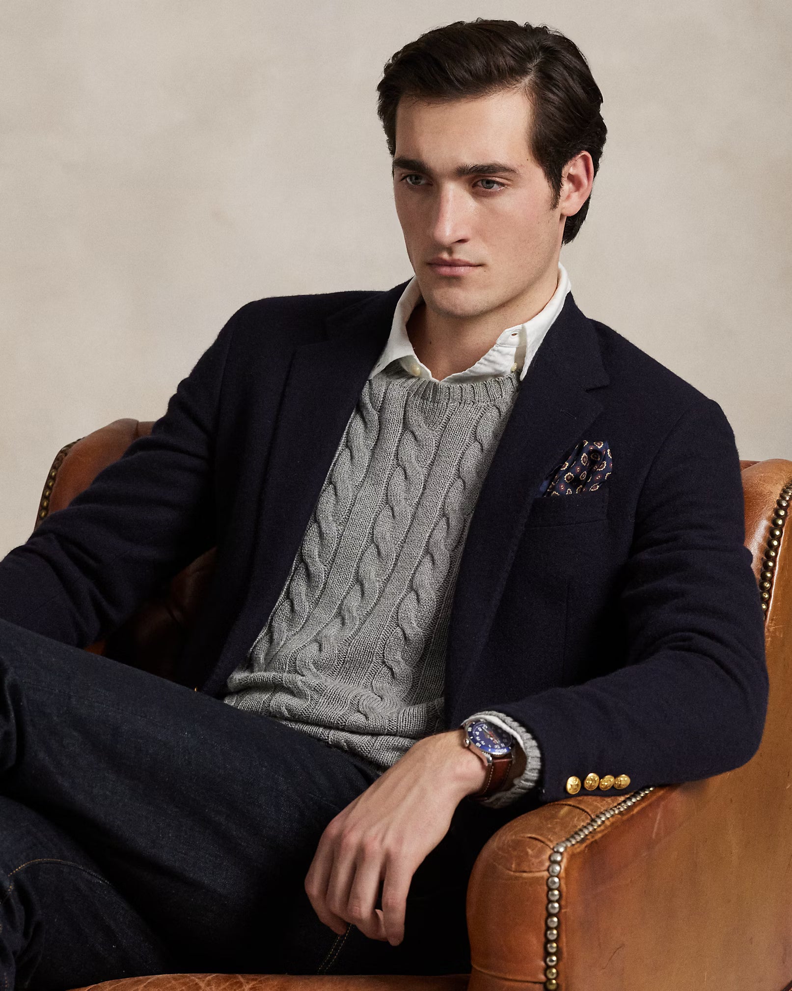 POLO RALPH LAUREN CABLE KNIT