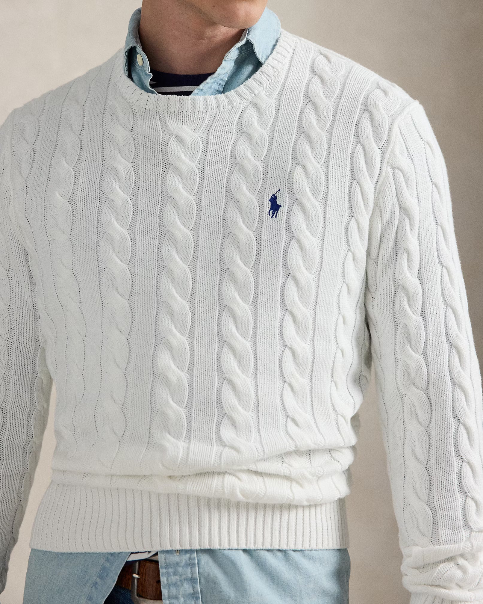 POLO RALPH LAUREN CABLE KNIT