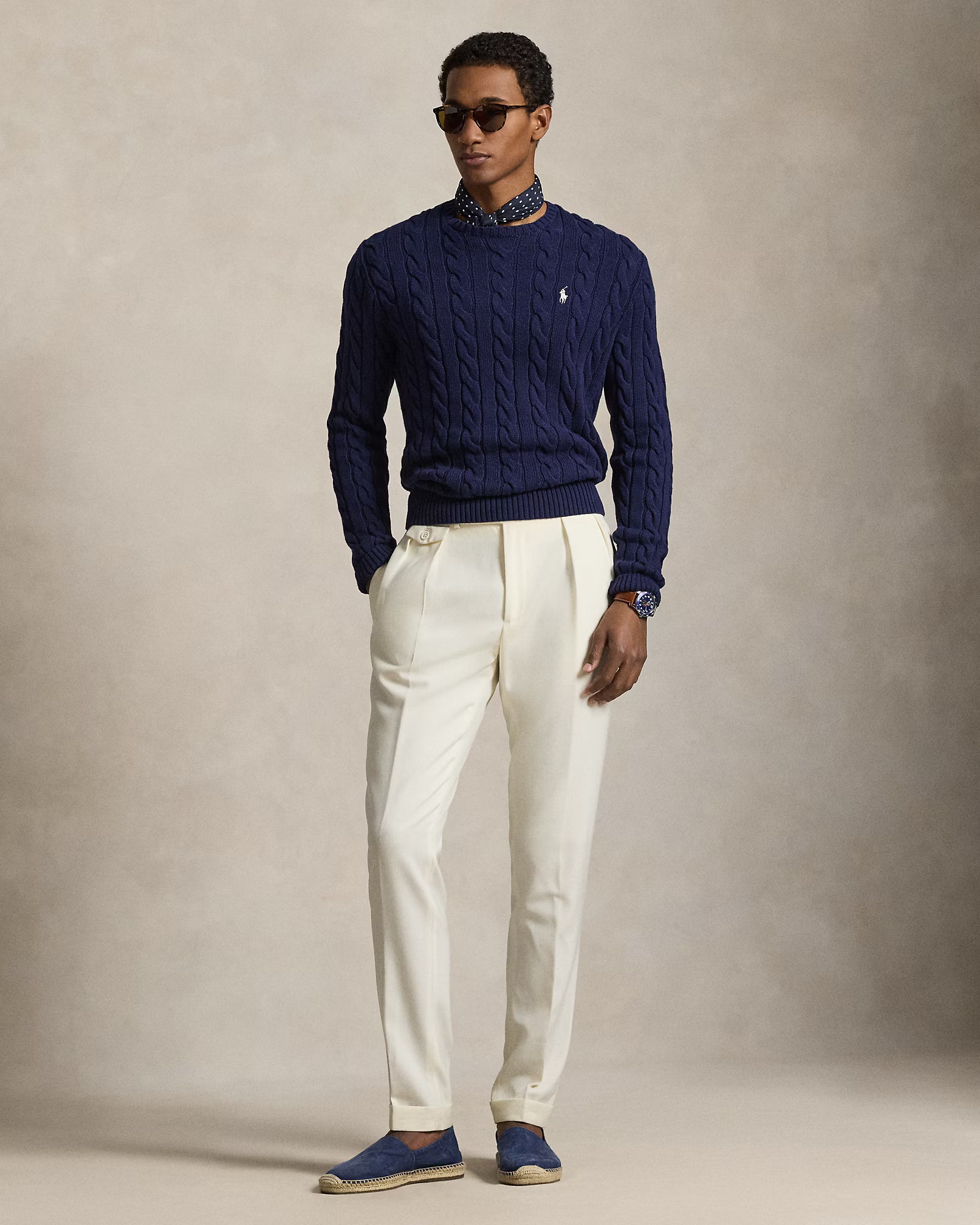 POLO RALPH LAUREN CABLE KNIT