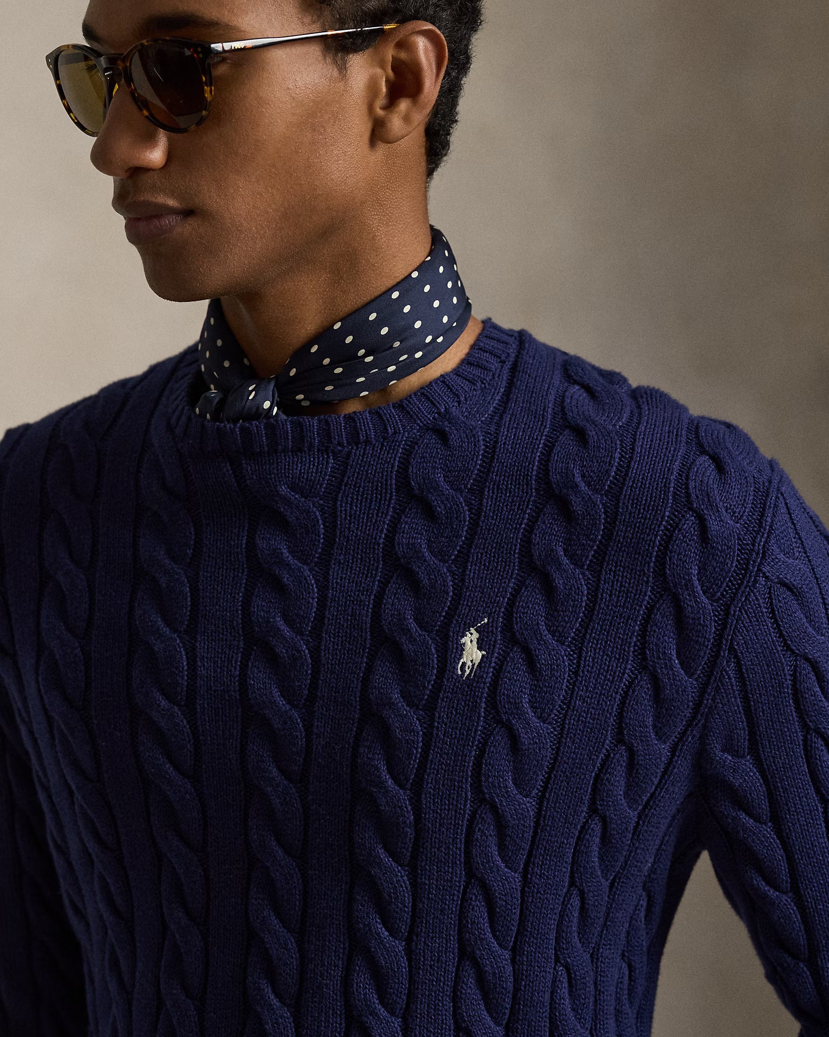 POLO RALPH LAUREN CABLE KNIT