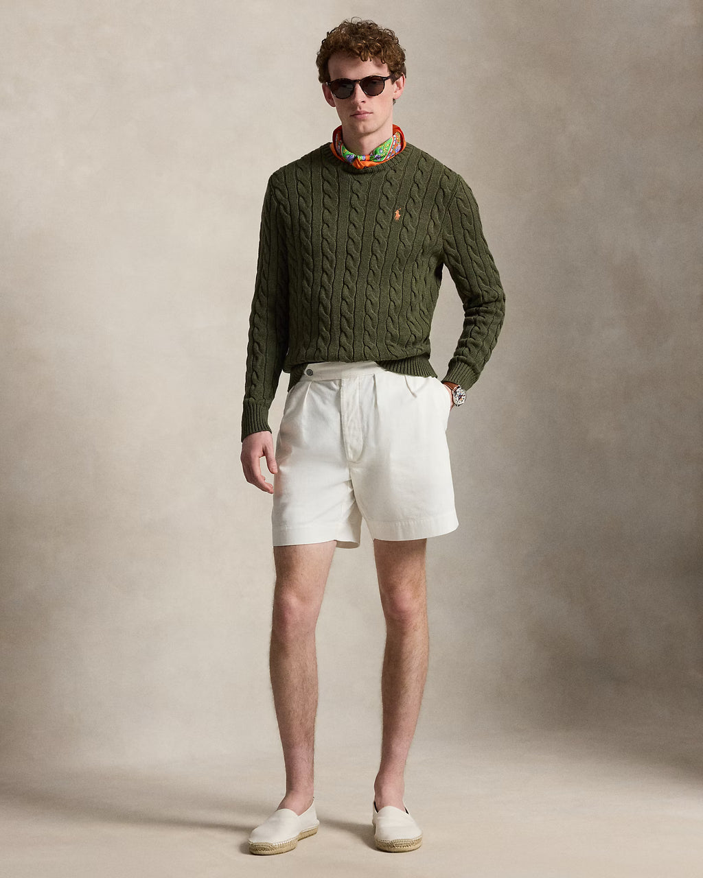 POLO RALPH LAUREN CABLE KNIT