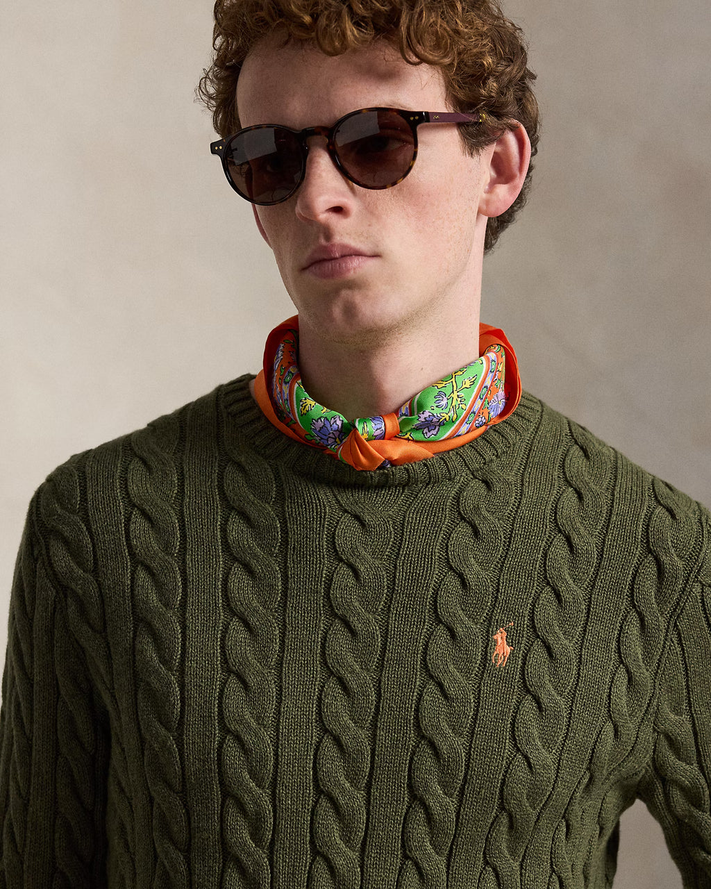 POLO RALPH LAUREN CABLE KNIT
