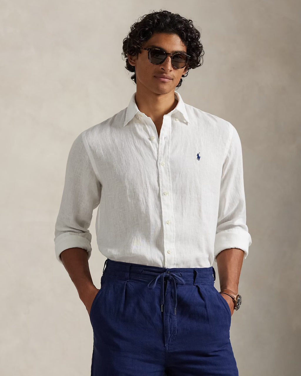 POLO RALPH LAUREN LINEN SHIRT CU