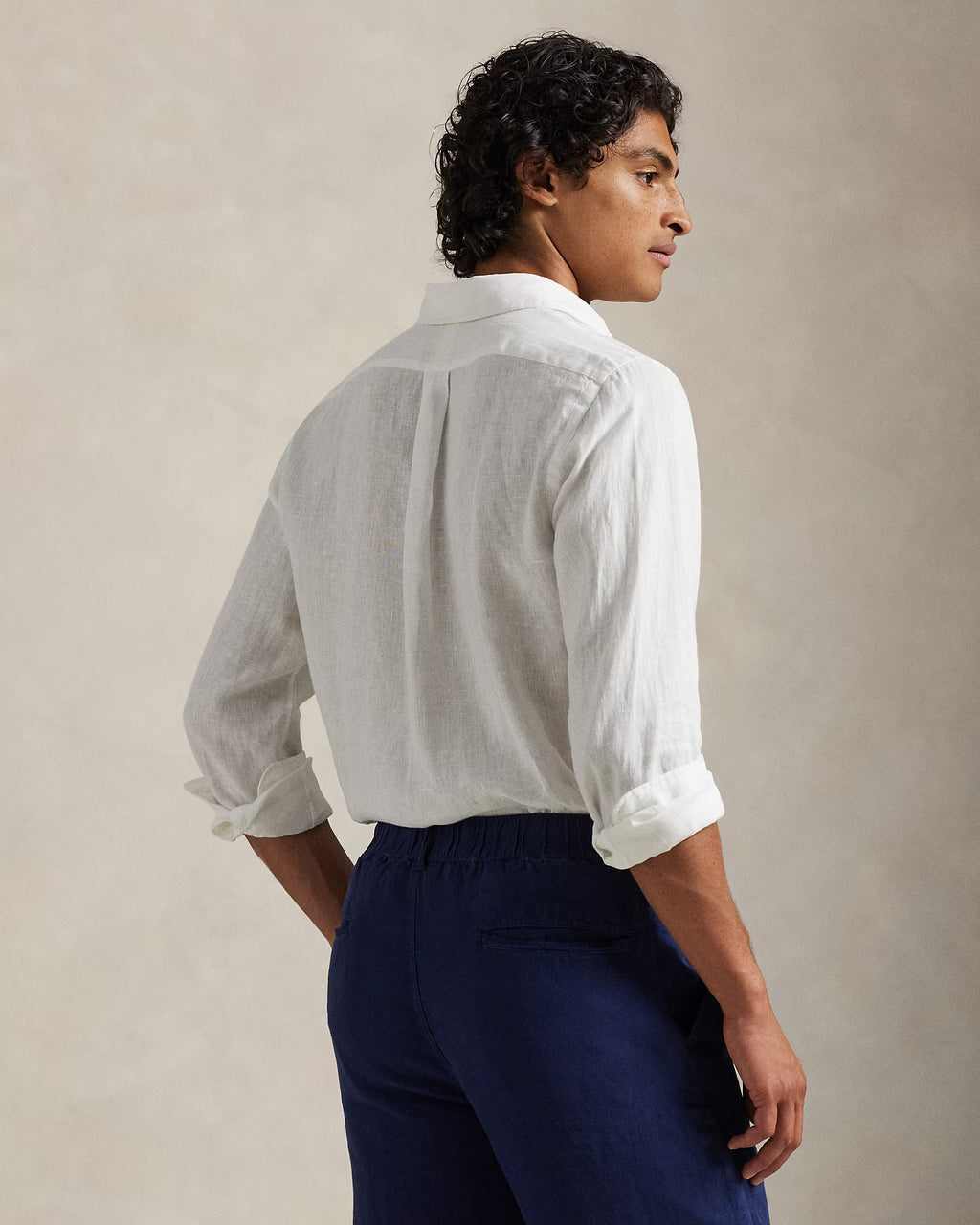 POLO RALPH LAUREN LINEN SHIRT CU