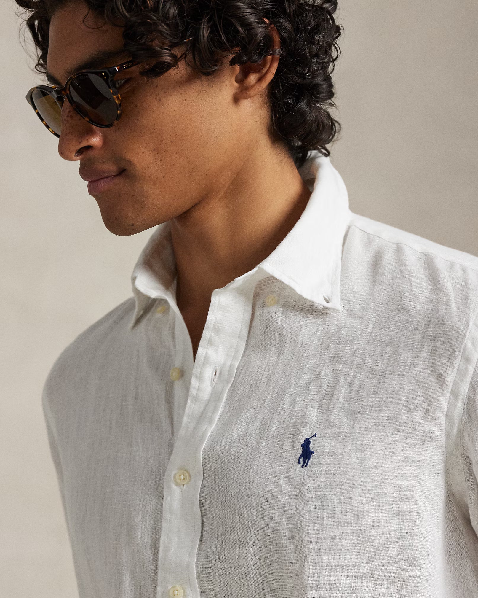 POLO RALPH LAUREN LINEN SHIRT CU