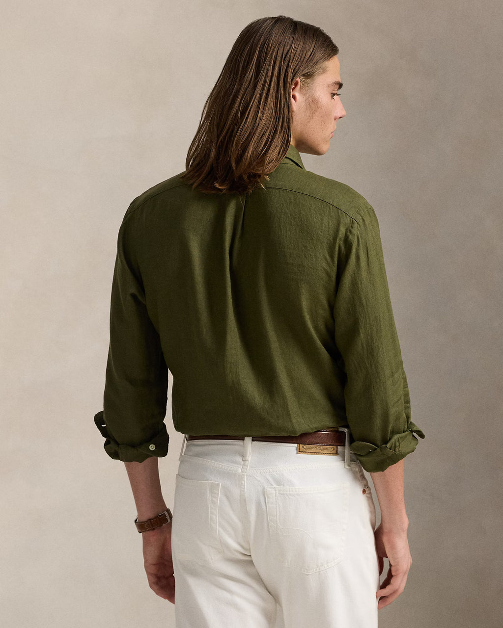 POLO RALPH LAUREN LINEN SHIRT CU