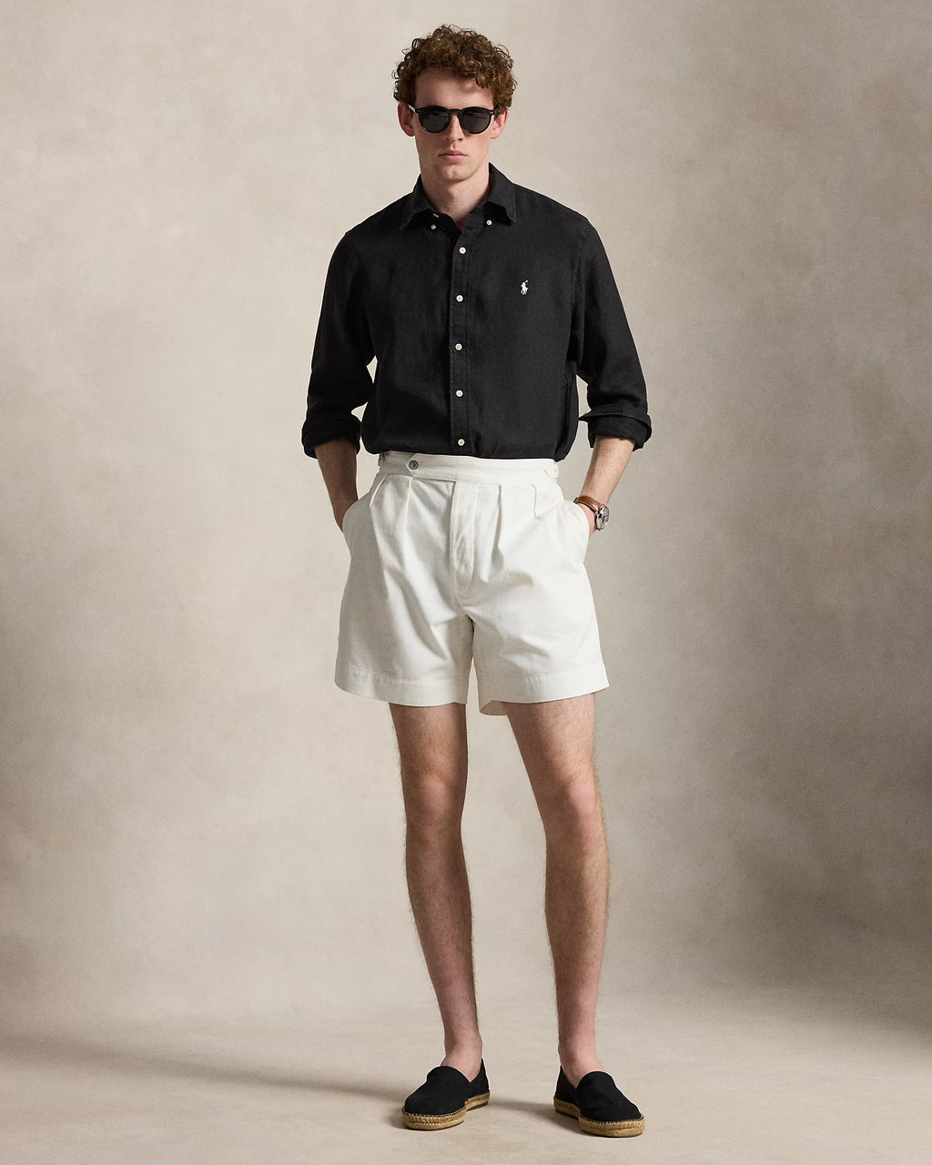 POLO RALPH LAUREN LINEN SHIRT CU