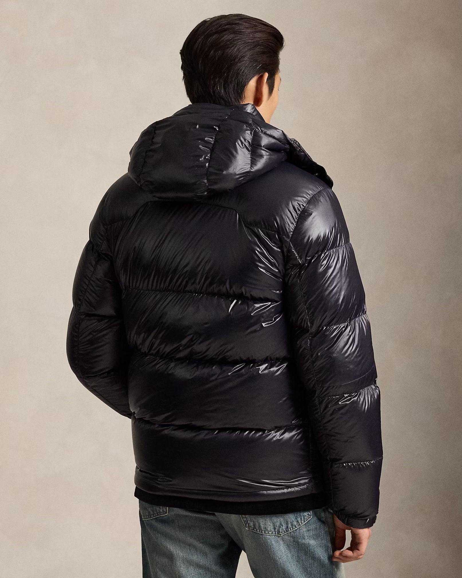POLO RALPH LAUREN GORHAM GLOSSY DOWN JACKET