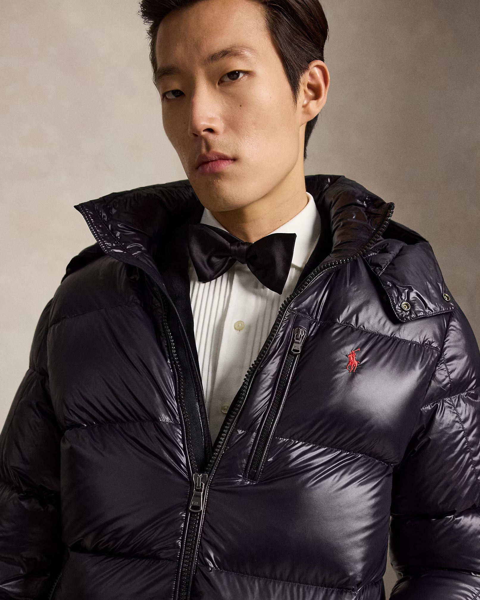 POLO RALPH LAUREN GORHAM GLOSSY DOWN JACKET