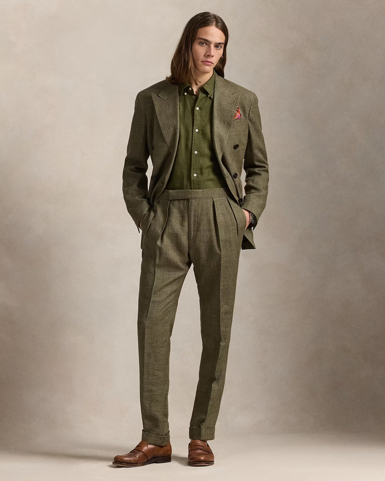 POLO RALPH LAUREN LINEN SHIRT