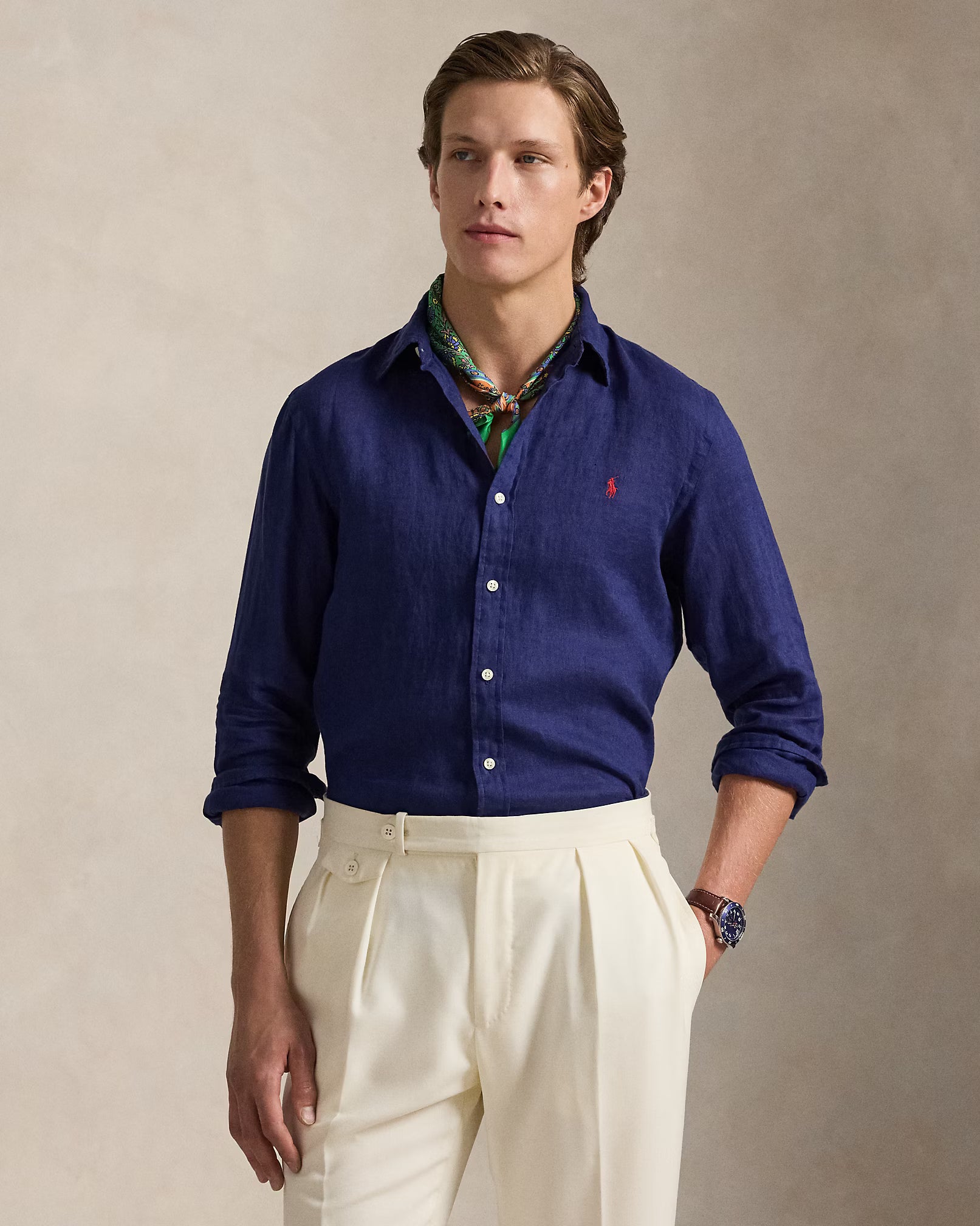 POLO RALPH LAUREN LINEN SHIRT