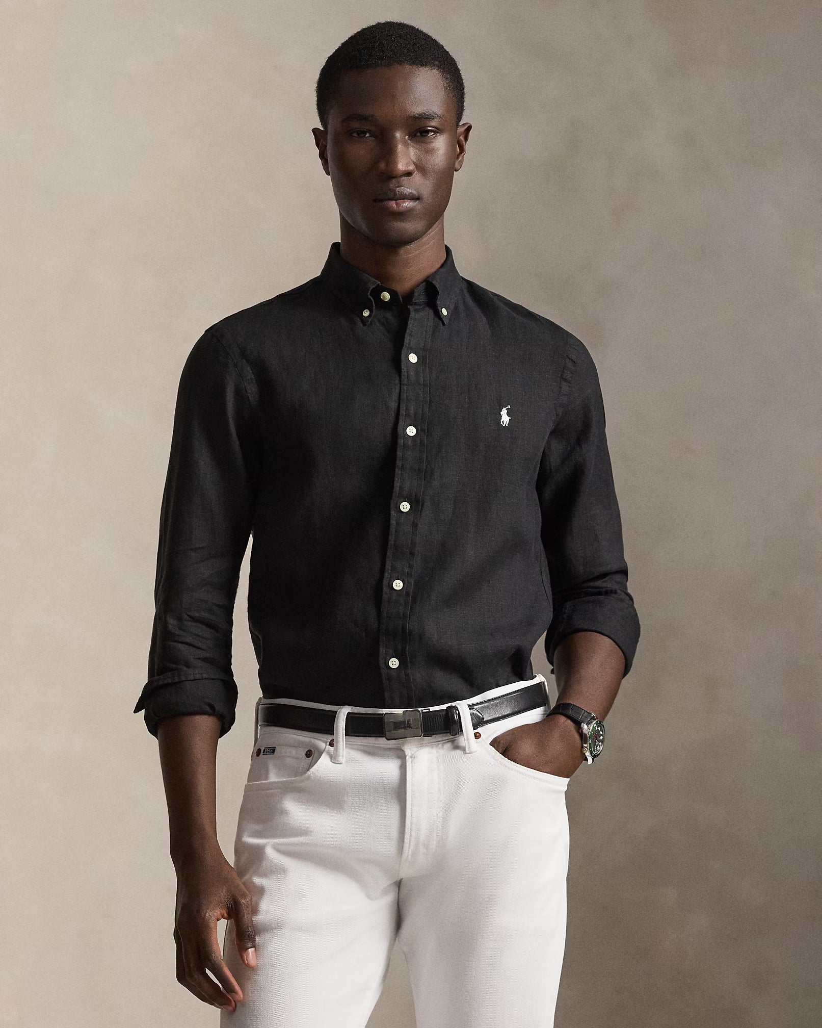 POLO RALPH LAUREN LINEN SHIRT