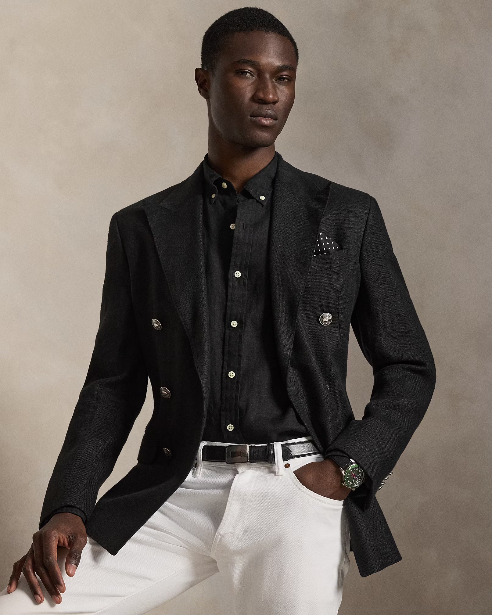 POLO RALPH LAUREN LINEN SHIRT