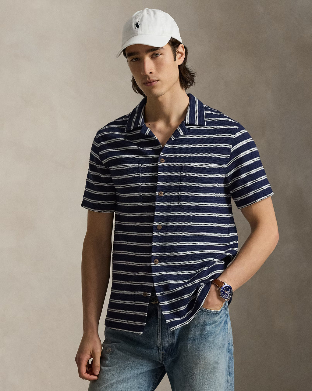 POLO RALPH LAUREN KNITTED SS SHIRT