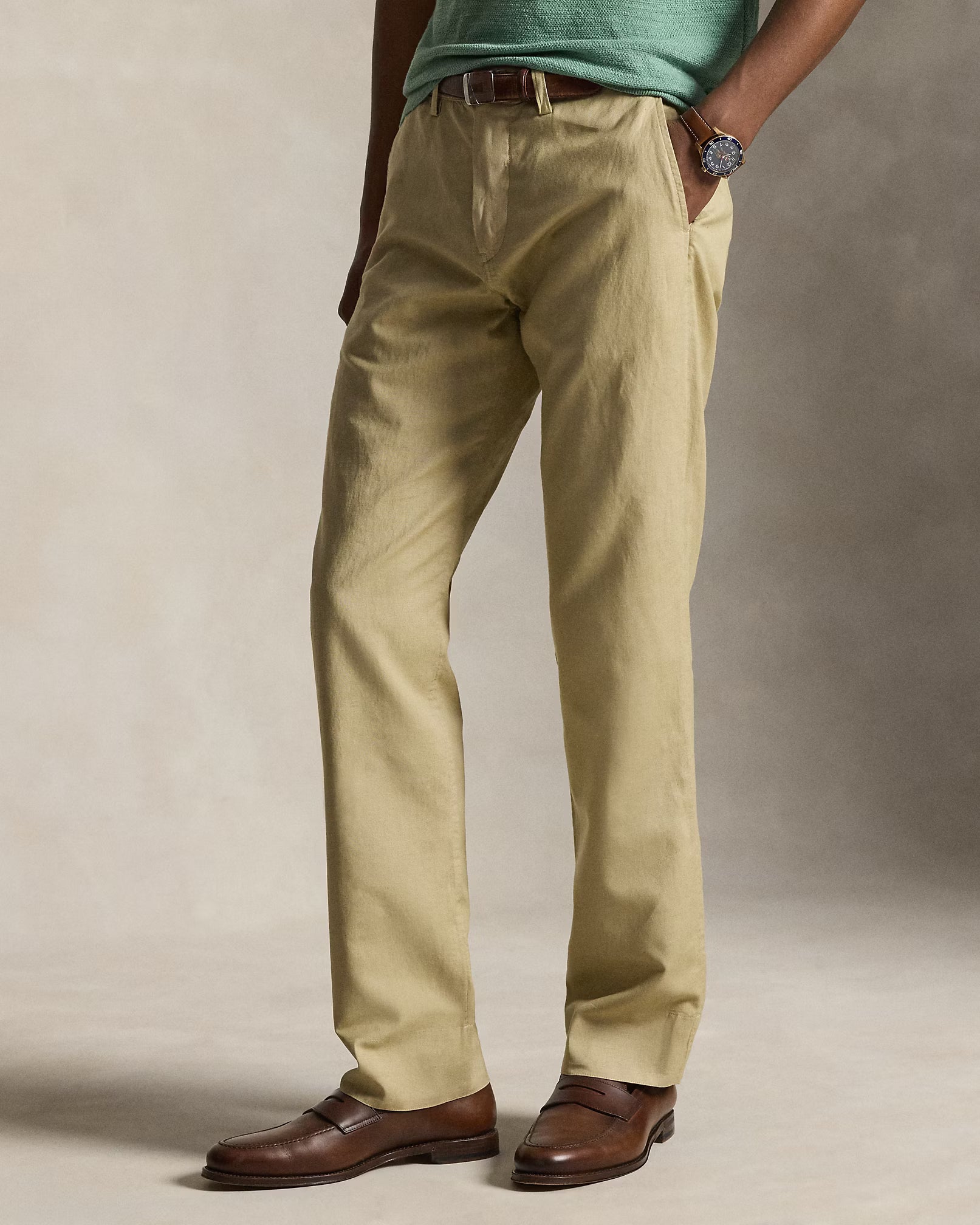 POLO RALPH LAUREN LIN/COT PANT