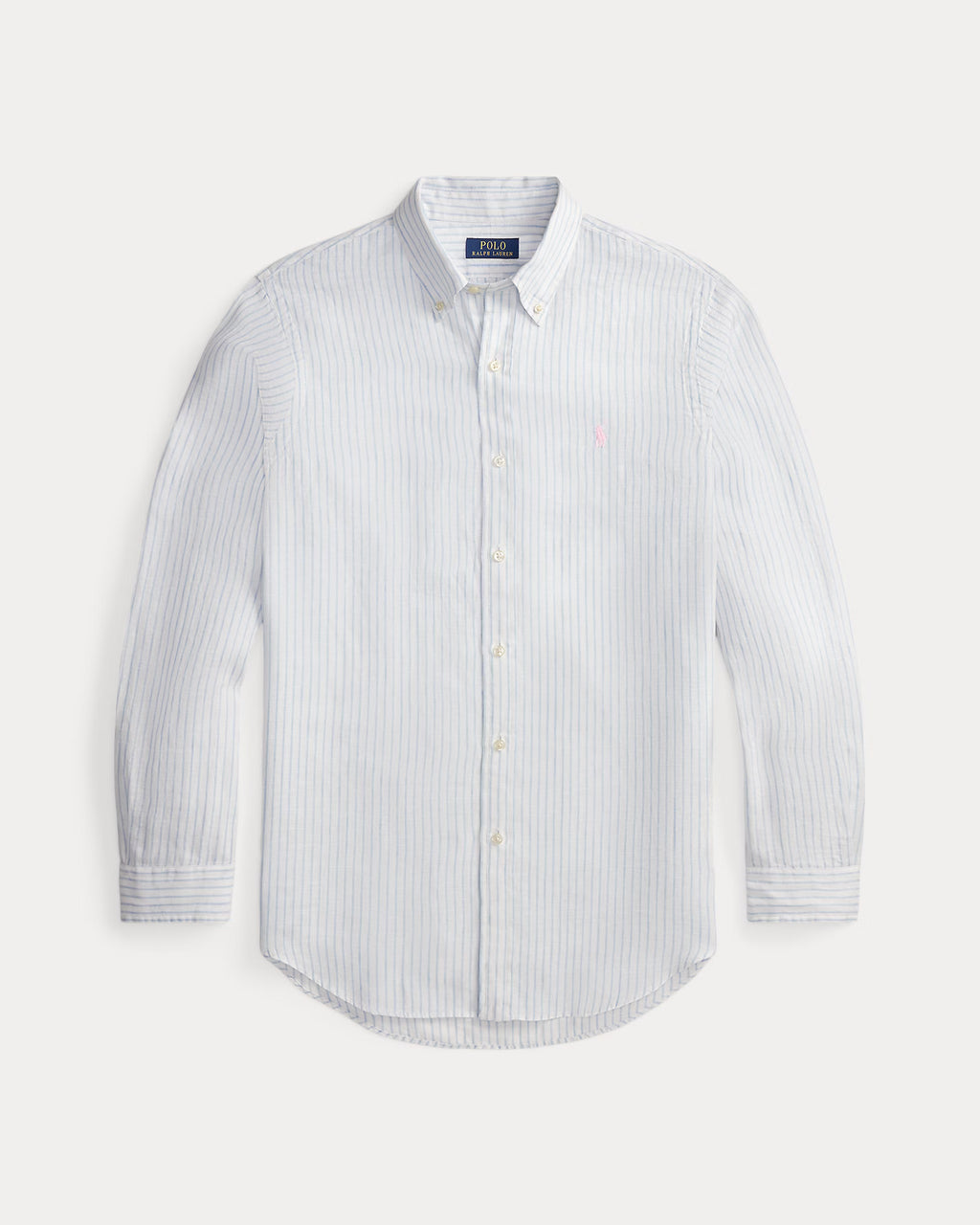 POLO RALPH LAUREN STRIPE LINEN SHIRT CU