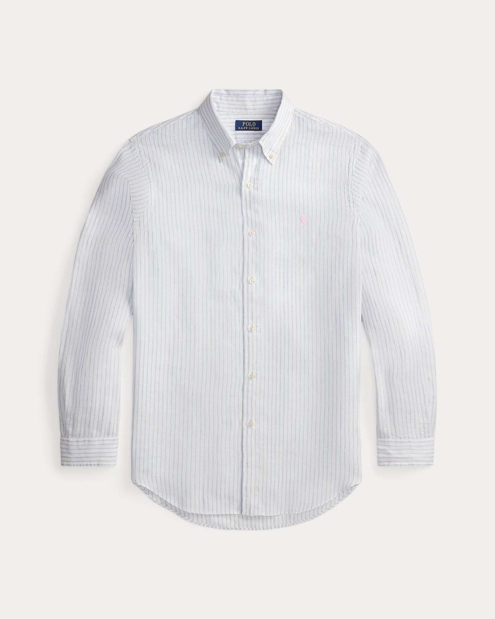 POLO RALPH LAUREN STRIPE LINEN SHIRT CU