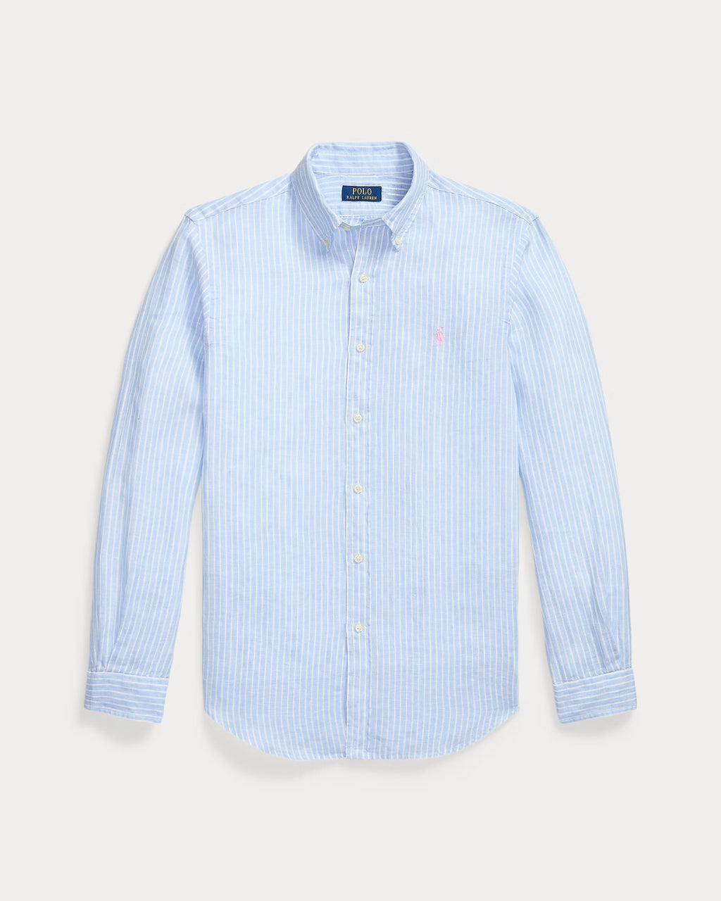 POLO RALPH LAUREN STRIPE LINEN SHIRT CU