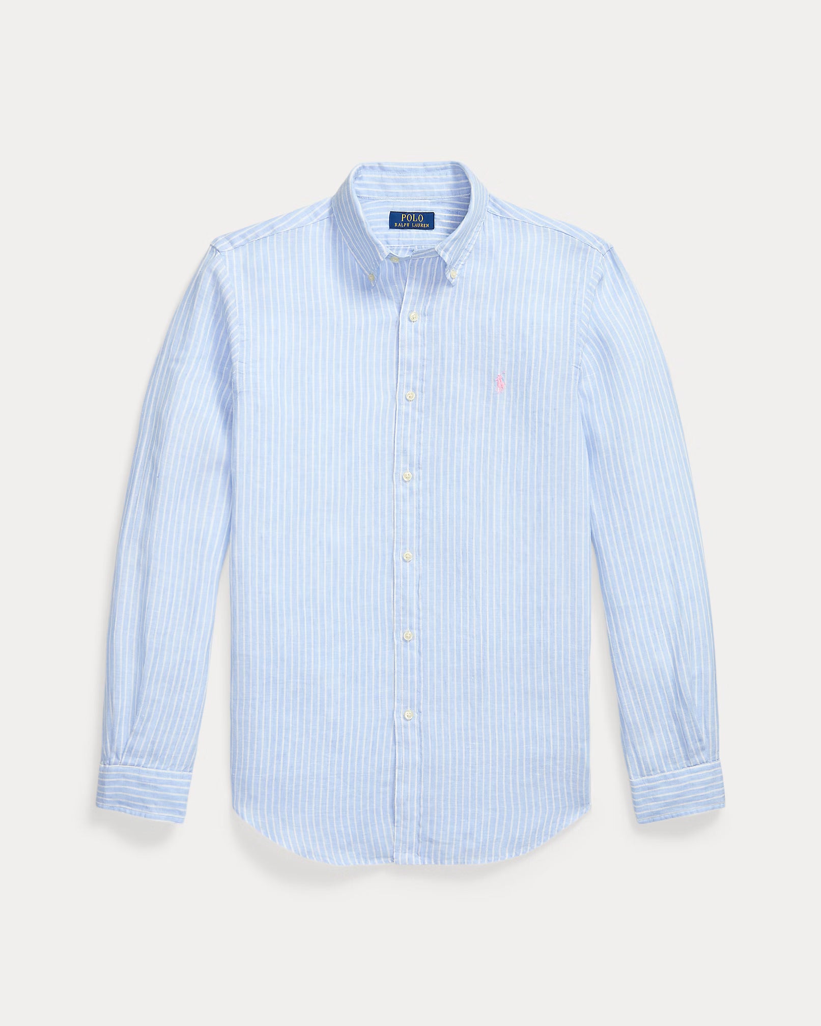 POLO RALPH LAUREN STRIPE LINEN SHIRT CU