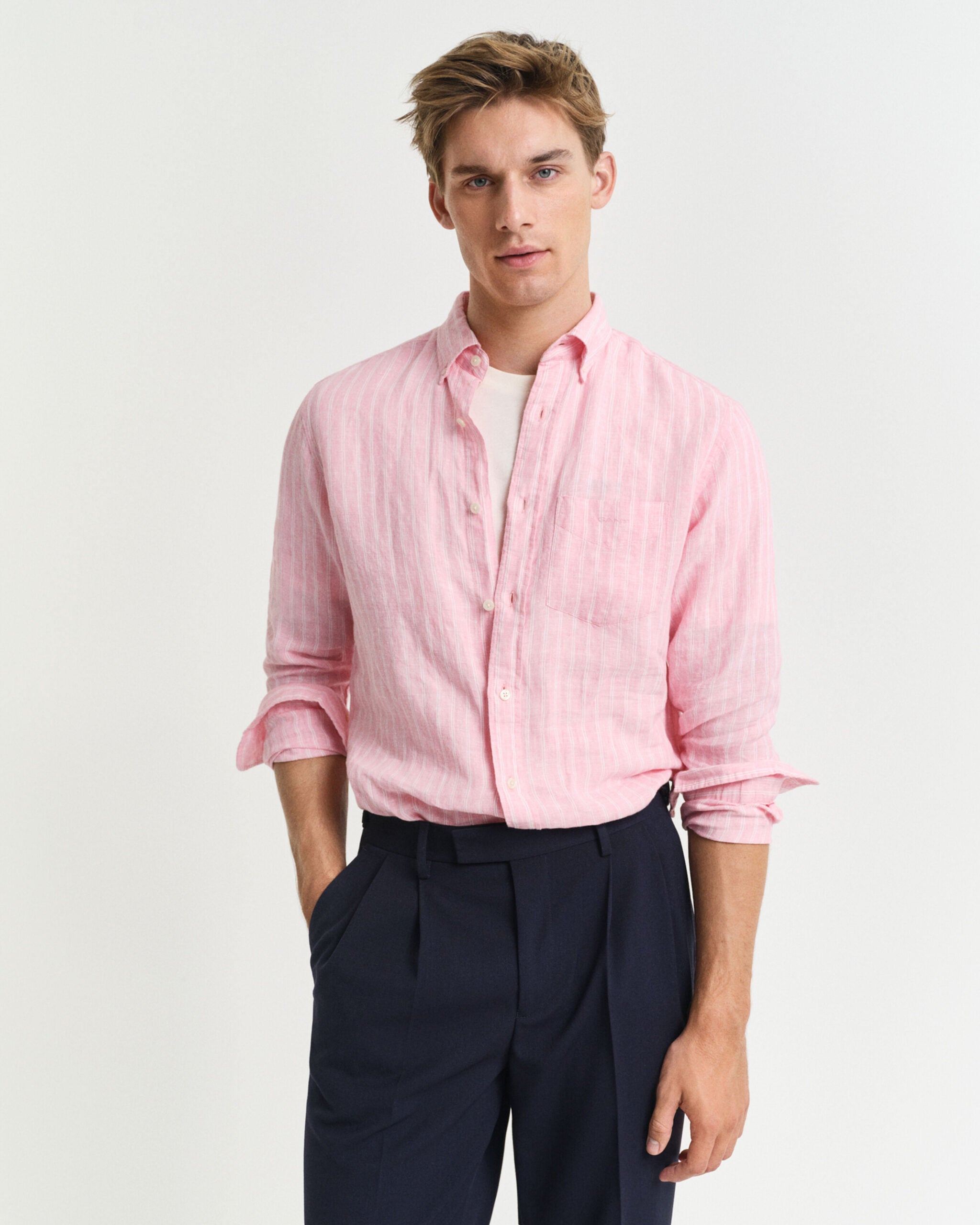 GANT LINEN STRIPE SHIRT