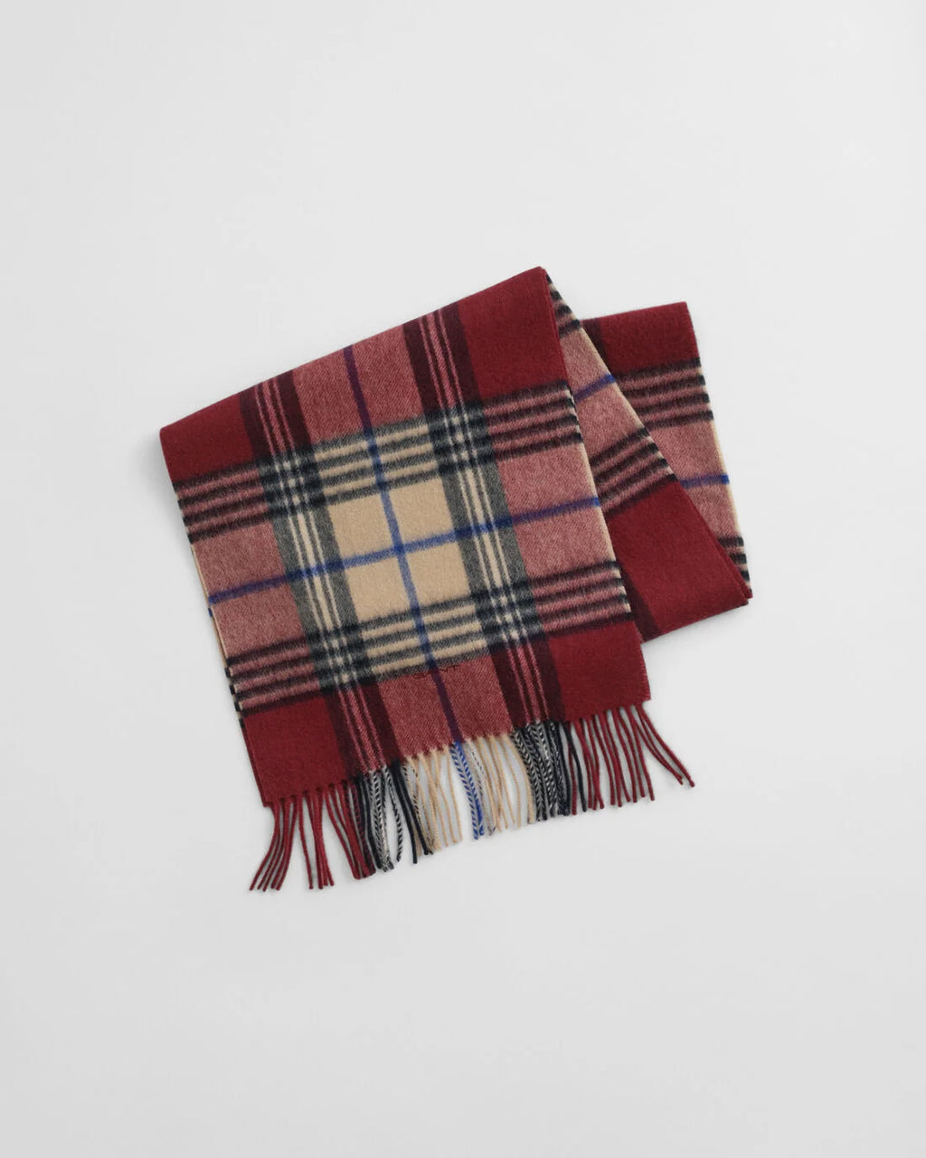 GANT WOOL CHECKED SCARF
