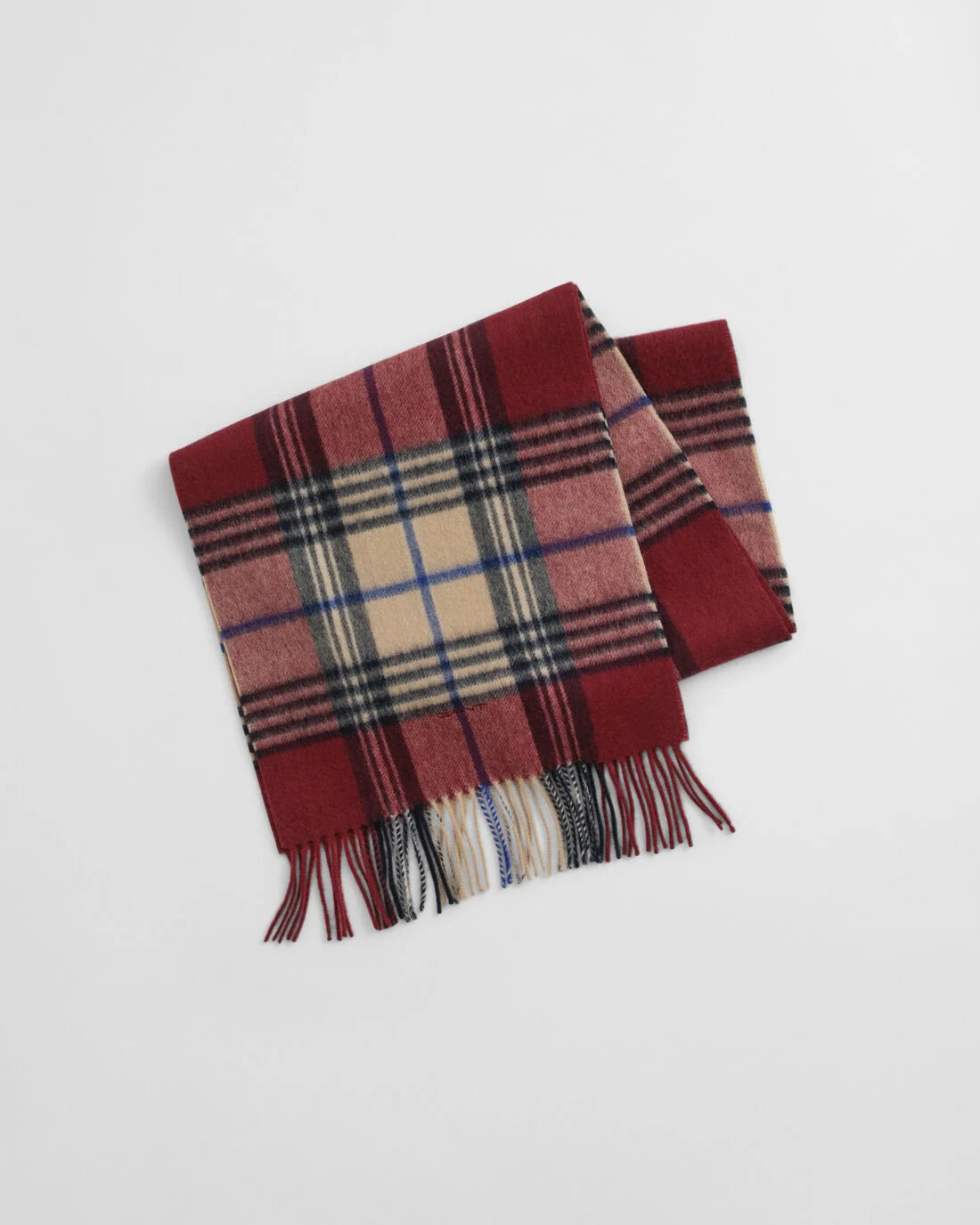 GANT WOOL CHECKED SCARF