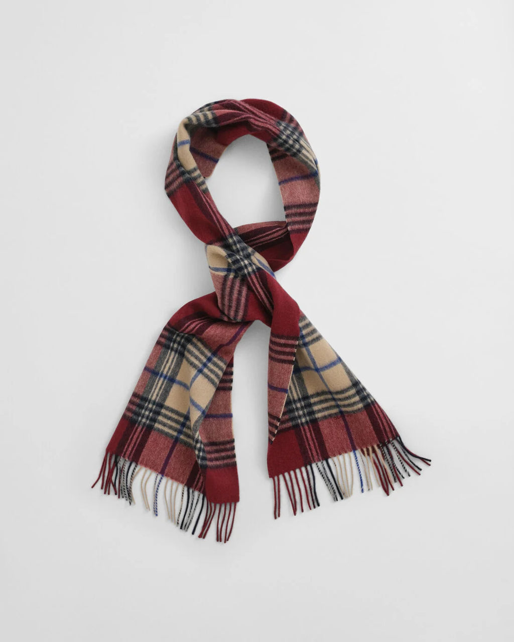 GANT WOOL CHECKED SCARF