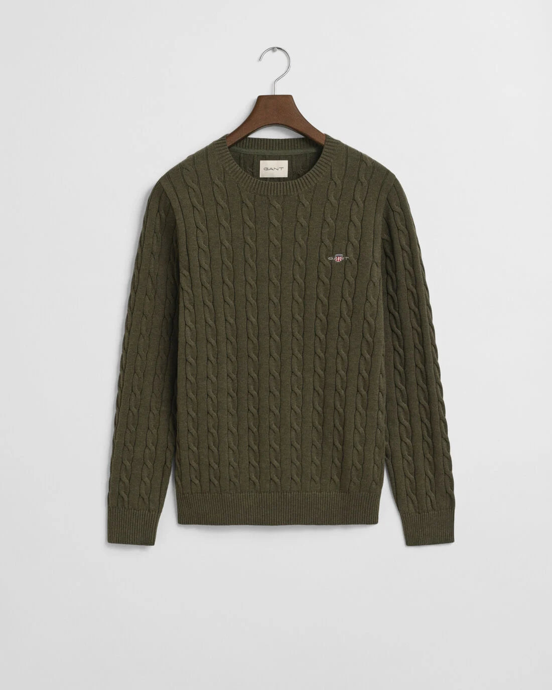 GANT COTTON CABLE C-NECK