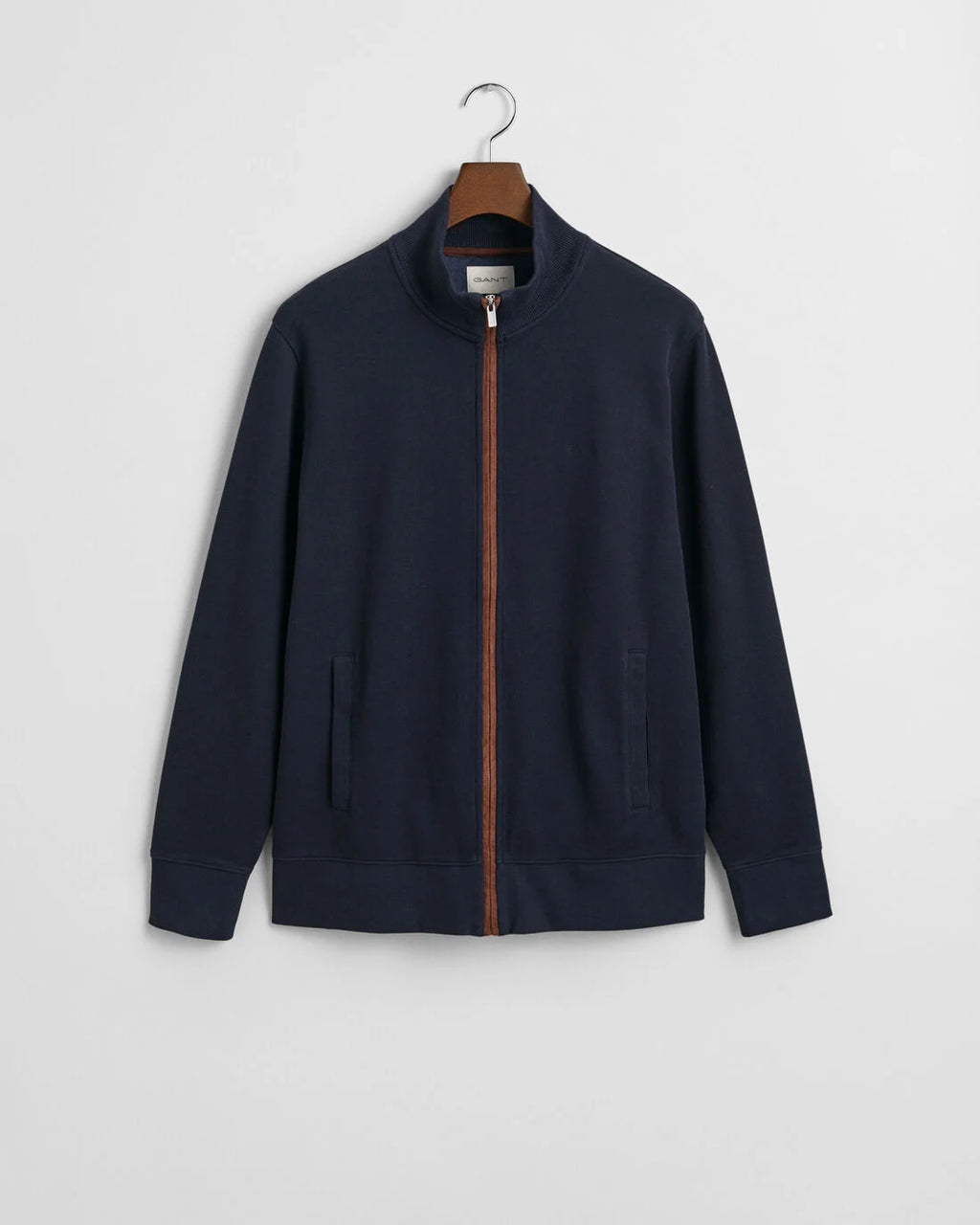 GANT SACKER RIB FULL ZIP CARDIGAN