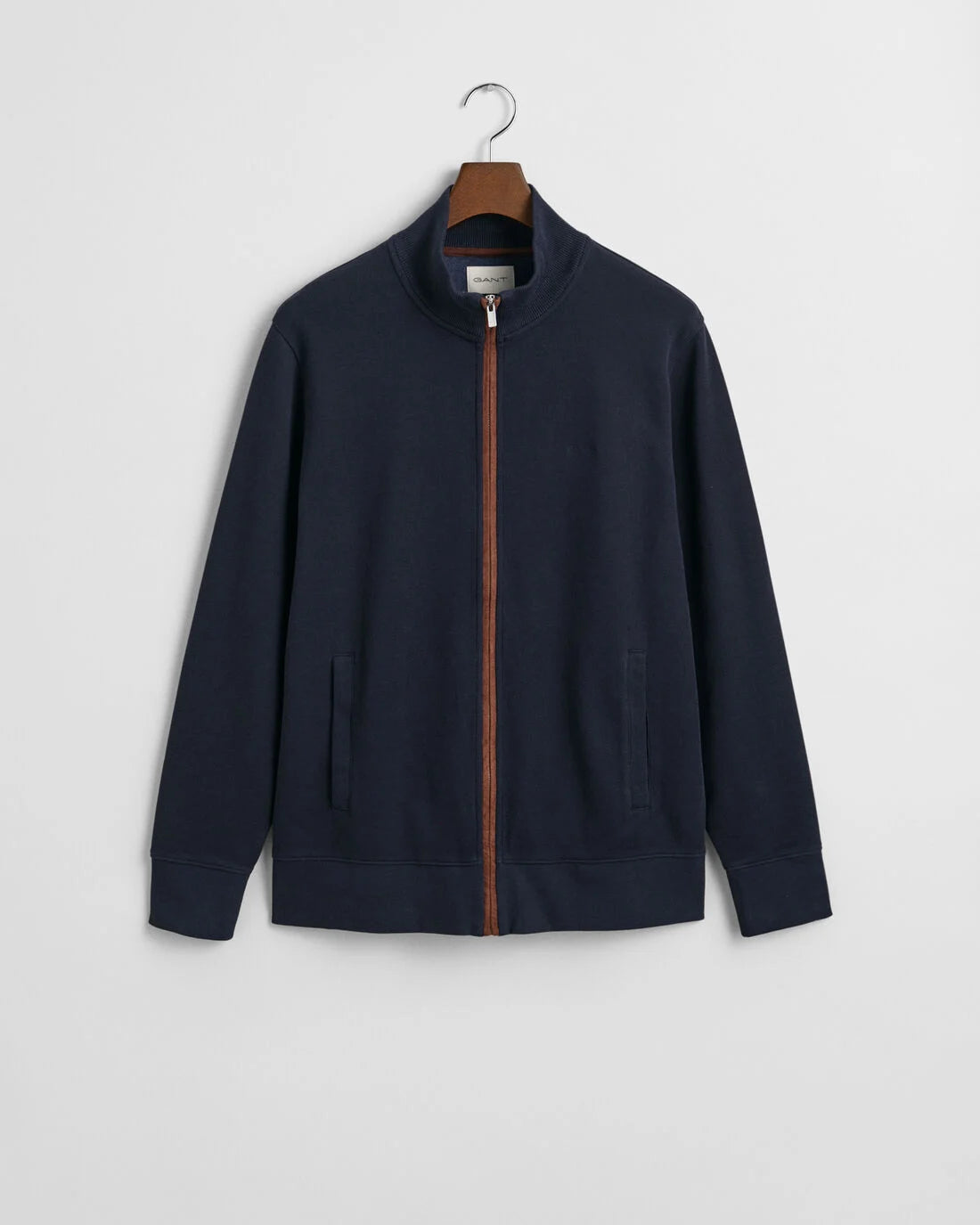 GANT SACKER RIB FULL ZIP CARDIGAN