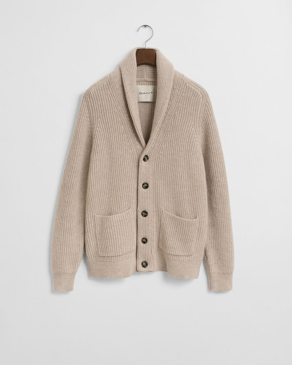 GANT SHAWL COLLAR CARDIGAN