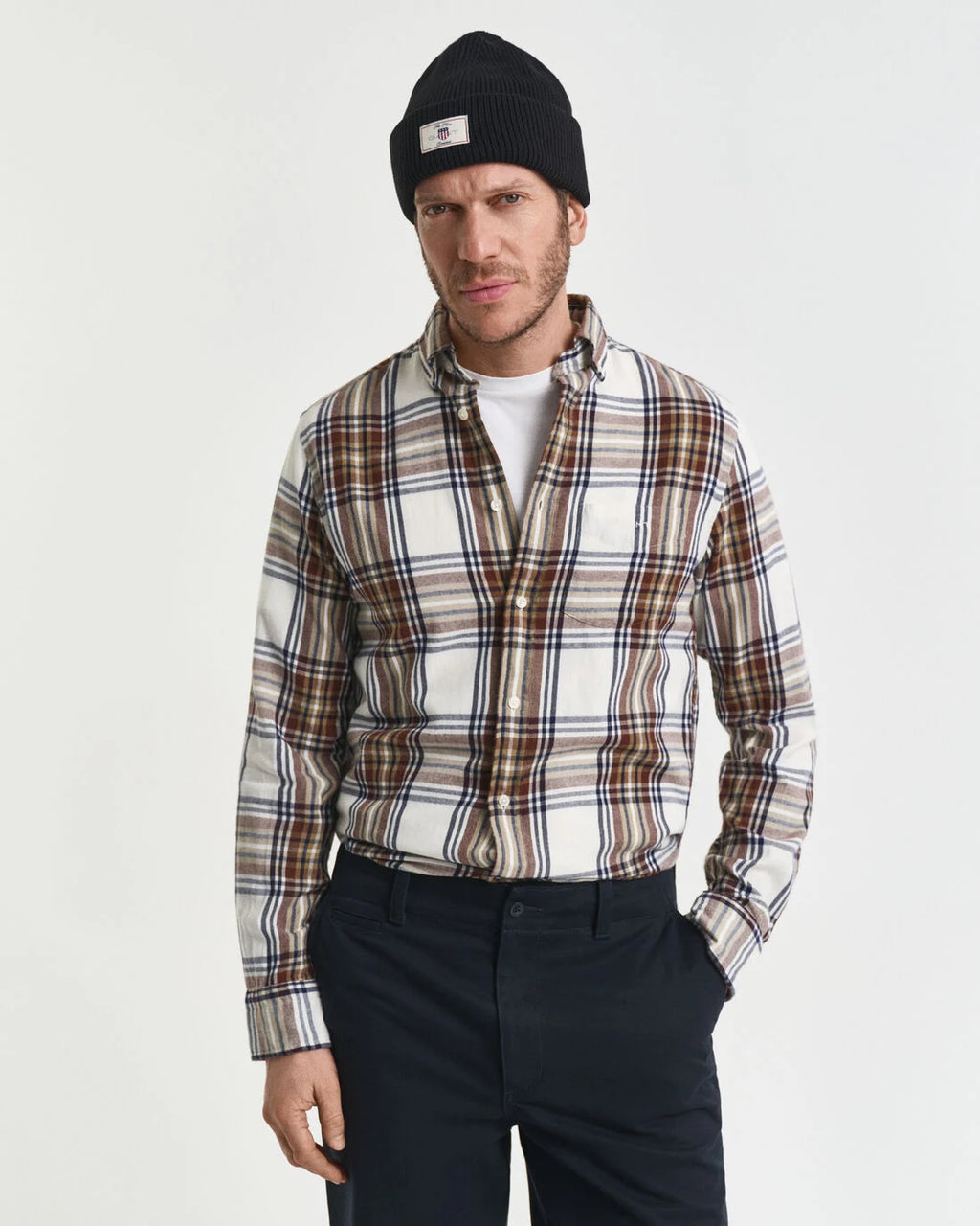 GANT WINDBLOWN FLANNEL CHECK SHIRT