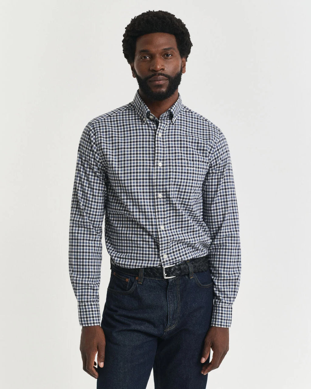 GANT REG TWILL GINGHAM SHIRT