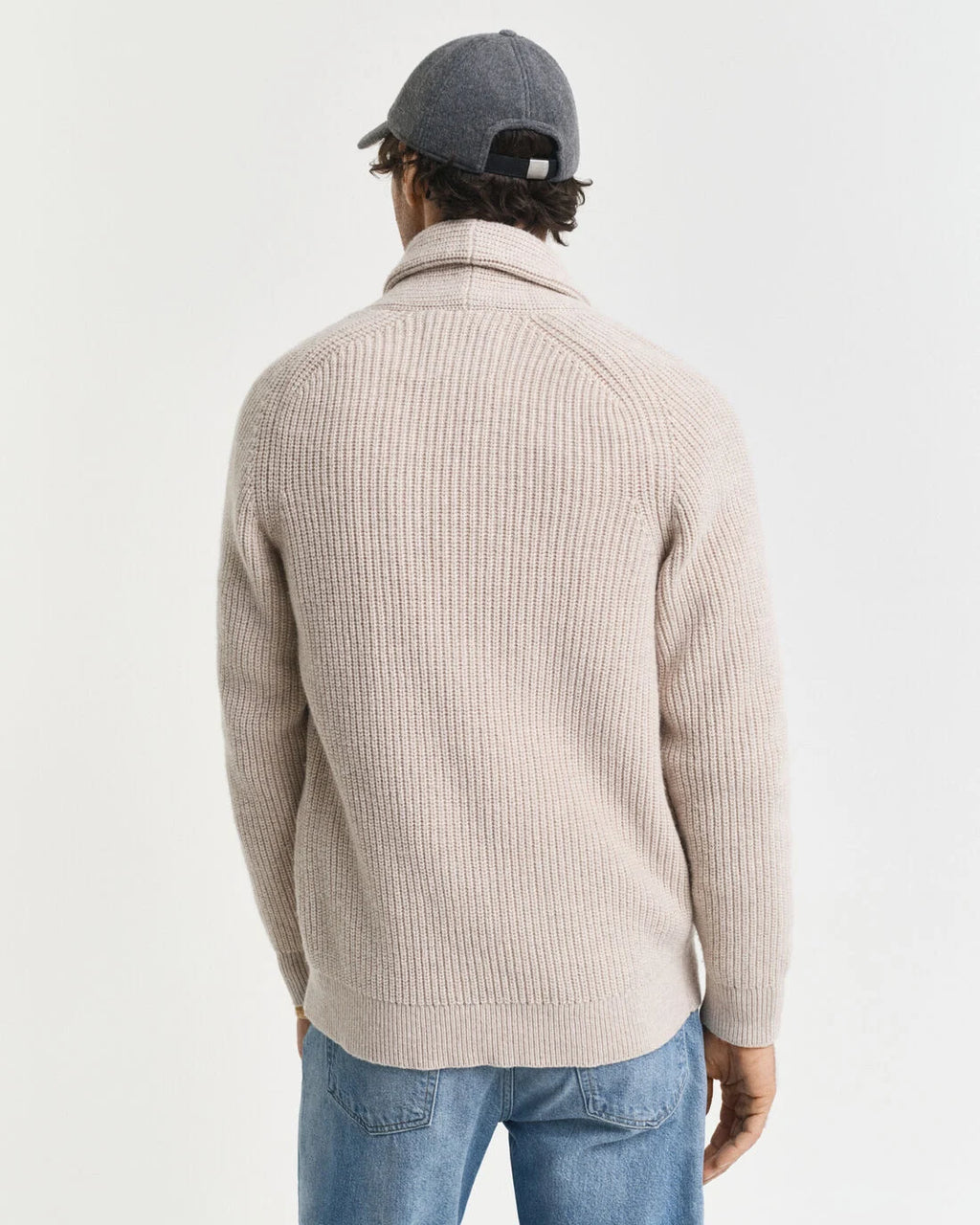 GANT SHAWL COLLAR CARDIGAN