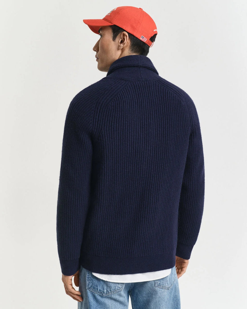 GANT SHAWL COLLAR CARDIGAN