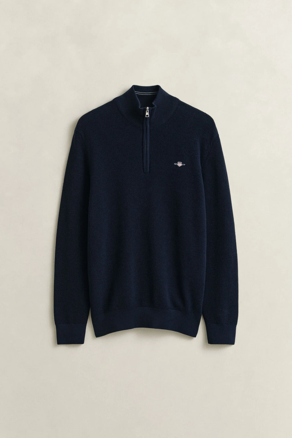 GANT TEXTURED HALF-ZIP