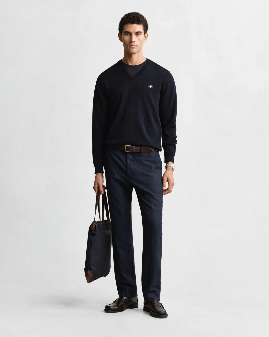 GANT COTTON V-NECK